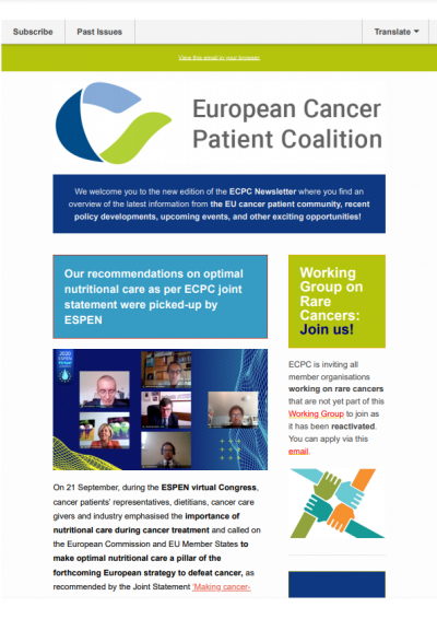 ECPC Newsletter September 2020 newsletter preview