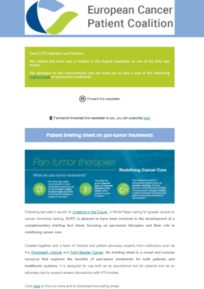 ECPC Newsletter –  II Summer Edition – “errata corrige” newsletter preview