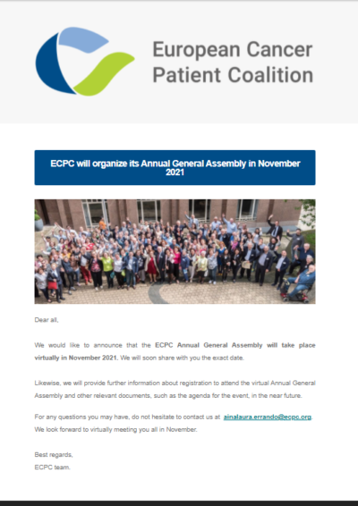 AGM 2021: Join Us For Our Virtual AGM newsletter preview